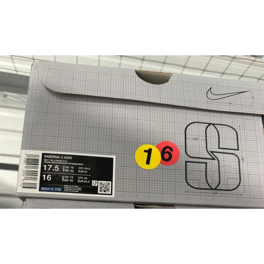 Men 16 / Wmn 17.5 Nike Sabrina 3 ASW Bring The Heat IB2273-700 Sabrina Ionescu